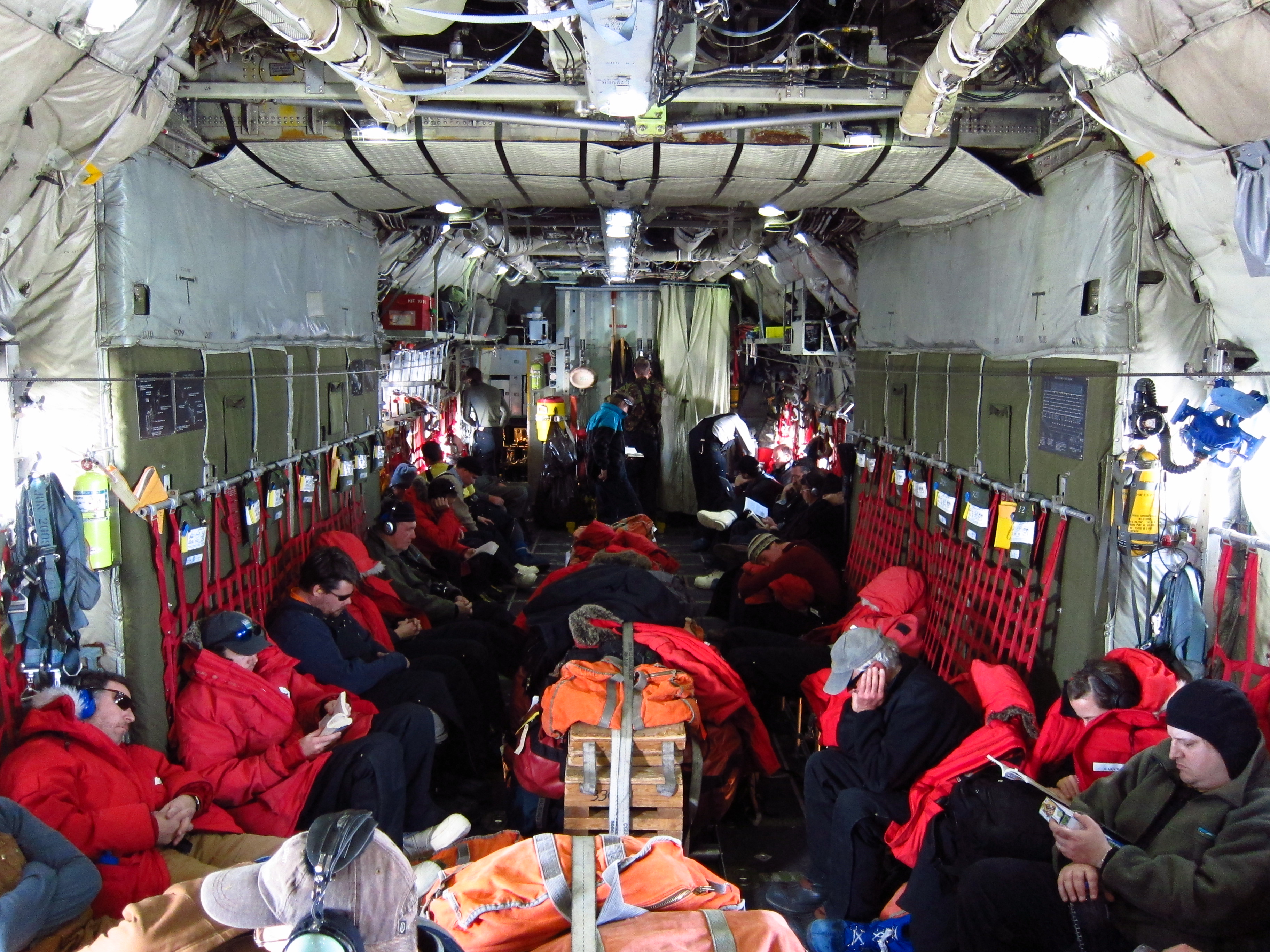 Flight to the South Pole